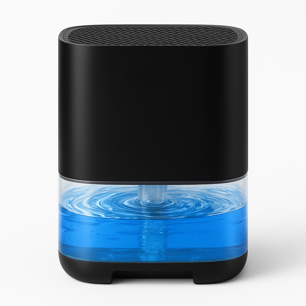 Déshumidificateur Électrique 1000 ml – Absorbeur d’Humidité Domestique pour Salle de Bain, Sous-Sol et Placards - Himdiffusion