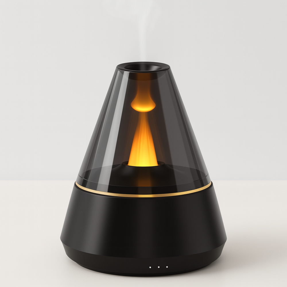 Humidificateur d’Air USB – Diffuseur d’Huiles Essentielles avec Lampe LED Colorée et Fonction Aromathérapie